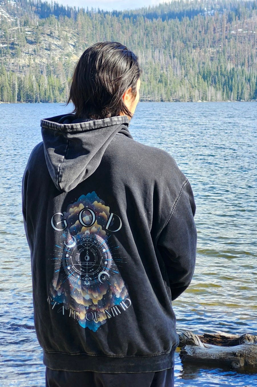 GOD state of Mind (Soul) Heavyweight Oversized Unisex Hoodie