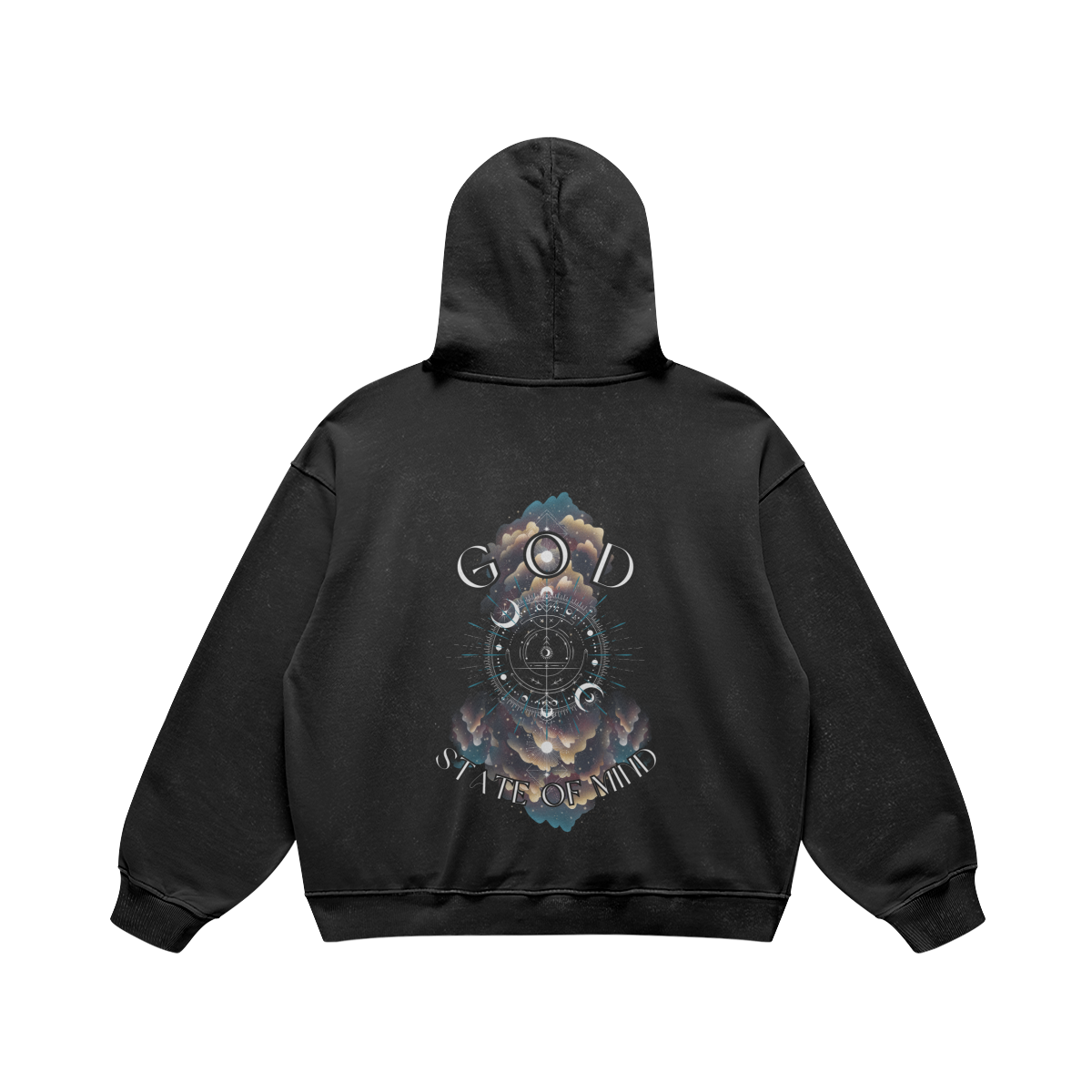 GOD state of Mind (Soul) Heavyweight Oversized Unisex Hoodie