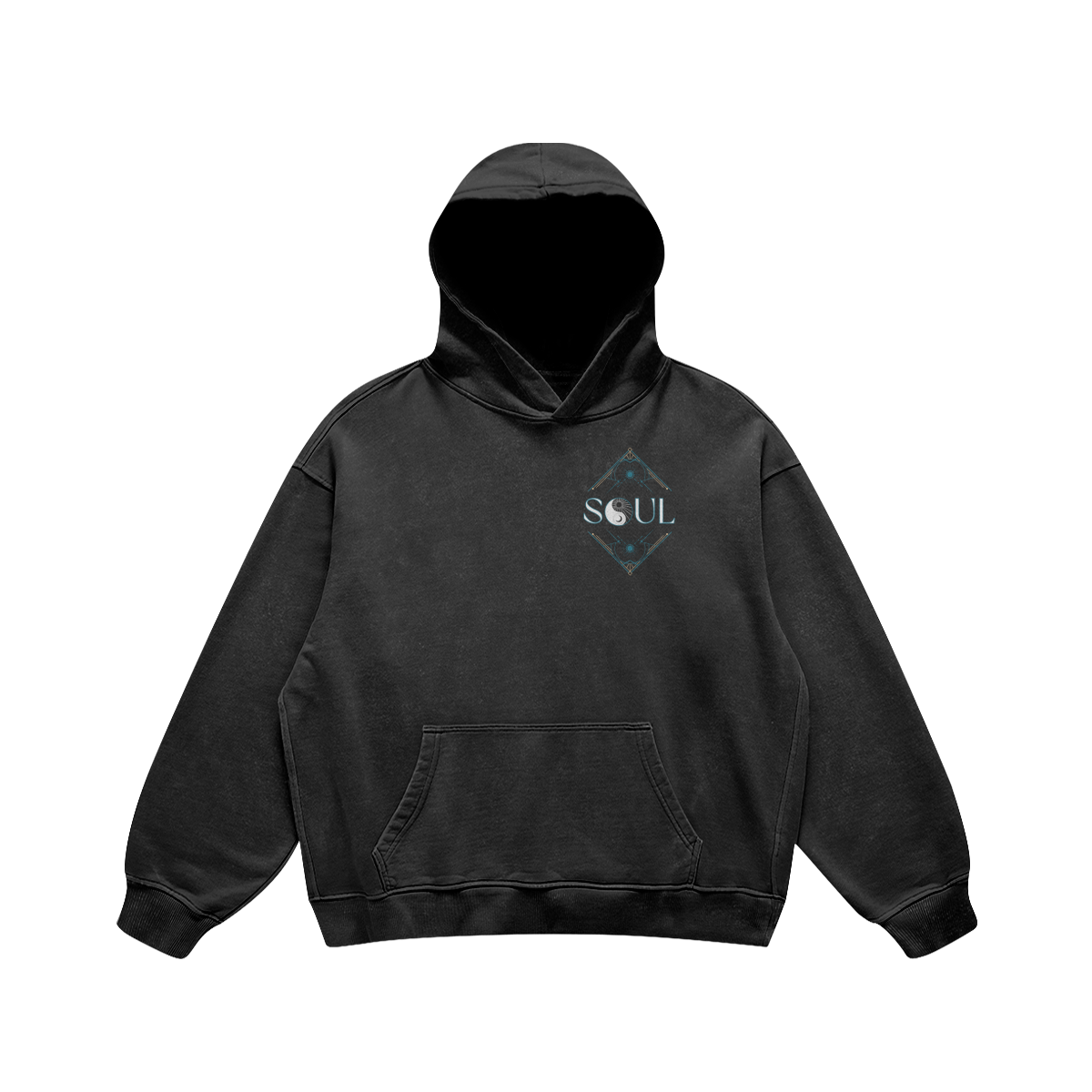 GOD state of Mind (Soul) Heavyweight Oversized Unisex Hoodie