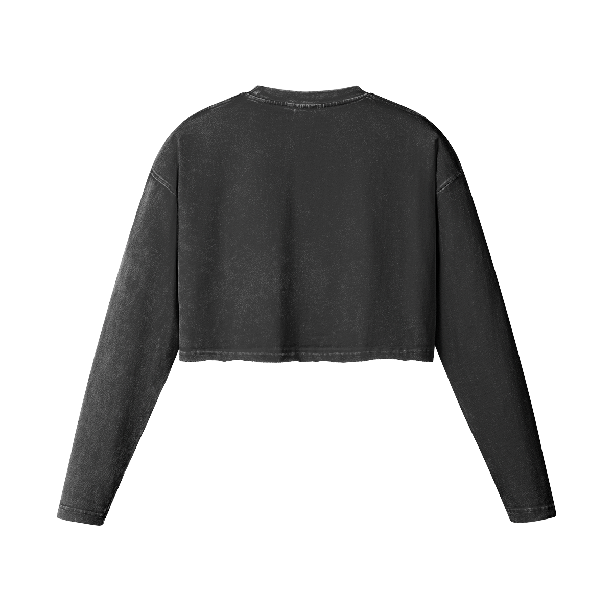 Shift Sweat Slay Women's Long Sleeve Crop Top