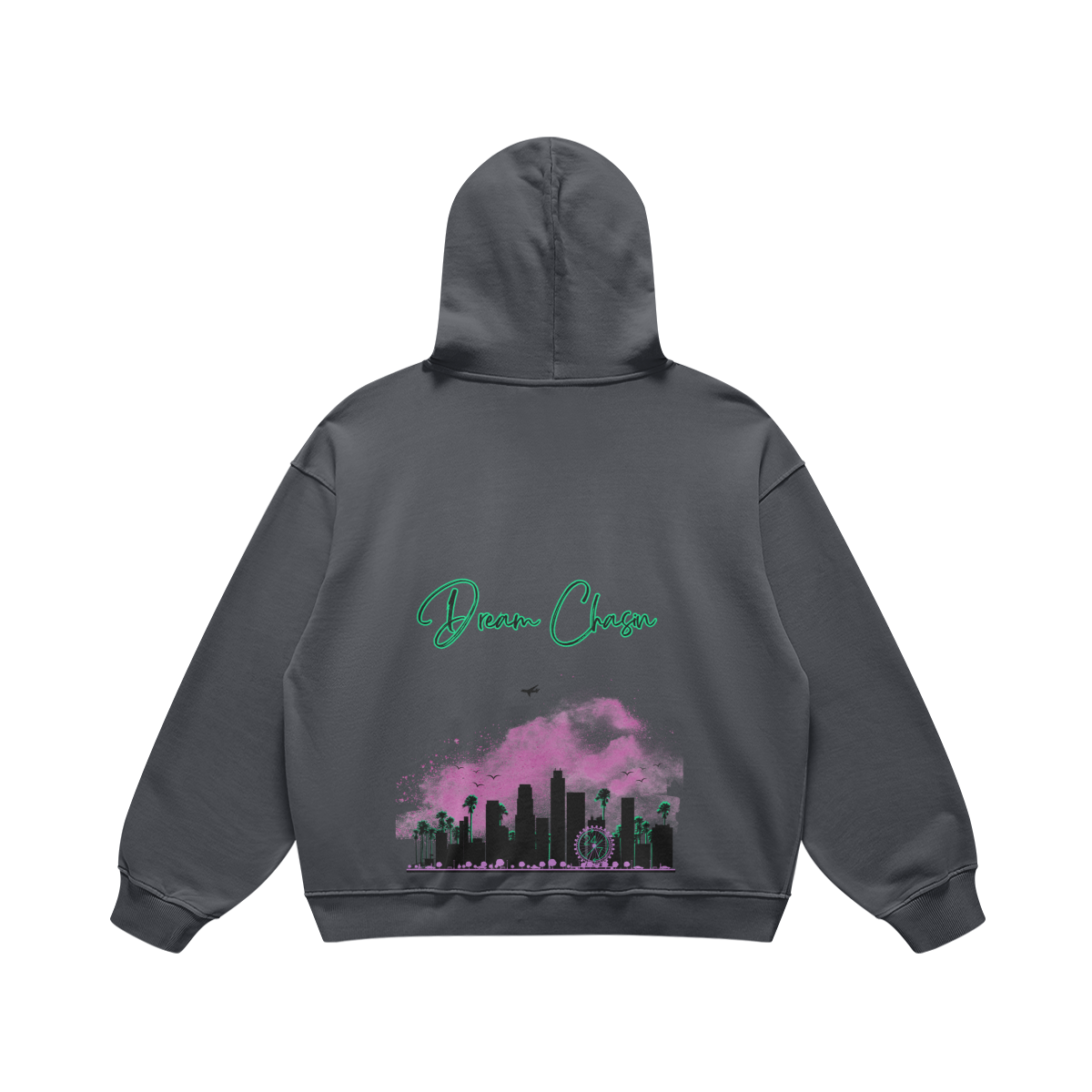 Dream Chasing Unisex Oversized Retro Hoodie