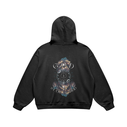 GOD state of Mind (Soul) Heavyweight Oversized Unisex Hoodie