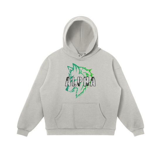 Alpha Men's Snap Collar Hoodie