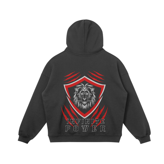 Infinite Power Men's Snap Collar Hoodie